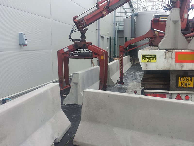 Precast Concrete Safety/Security barriers