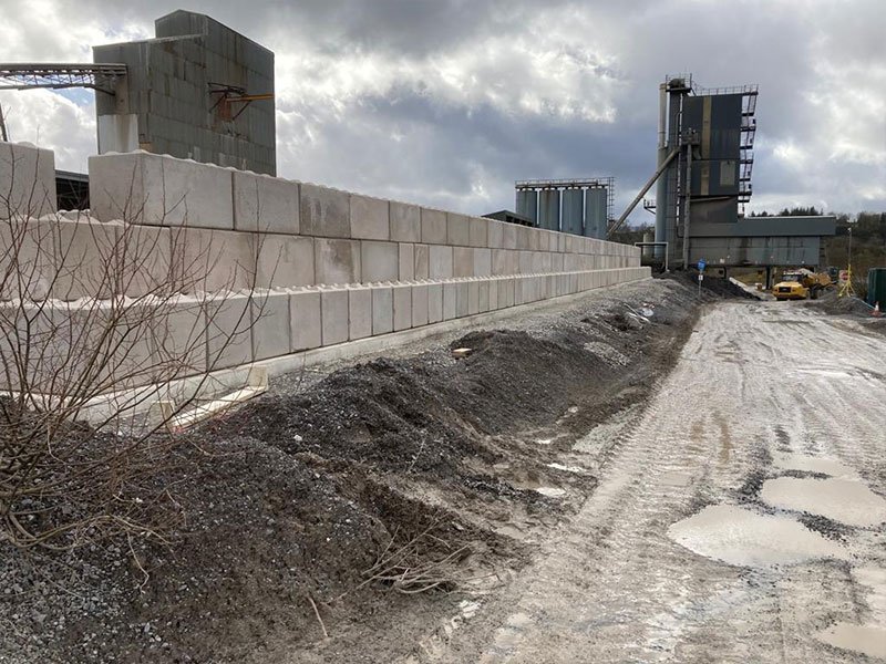 Fire Break Walling — Elite Precast Concrete