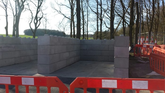 Legato blocks help to secure sea defence scheme and keep the RNLI safe