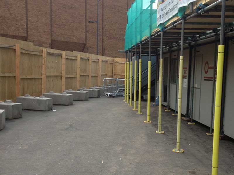 No Dig Fence Hoarding — Elite Precast Concrete