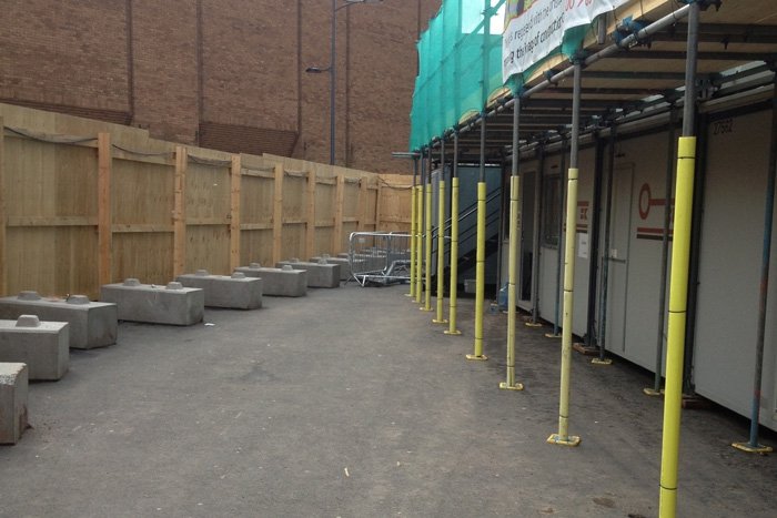 No Dig Fence Hoarding — Elite Precast Concrete