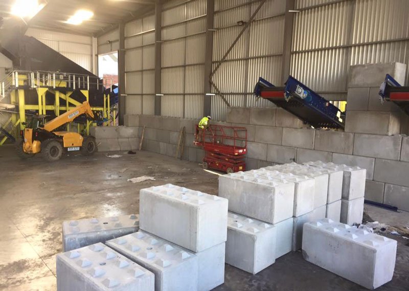 Recycling & Waste Facilities — Elite Precast Concrete