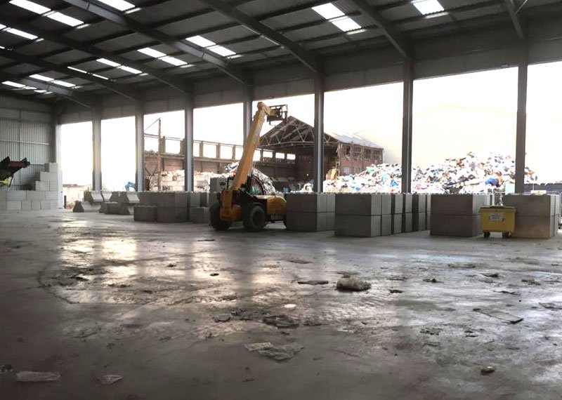 Recycling & Waste Facilities — Elite Precast Concrete