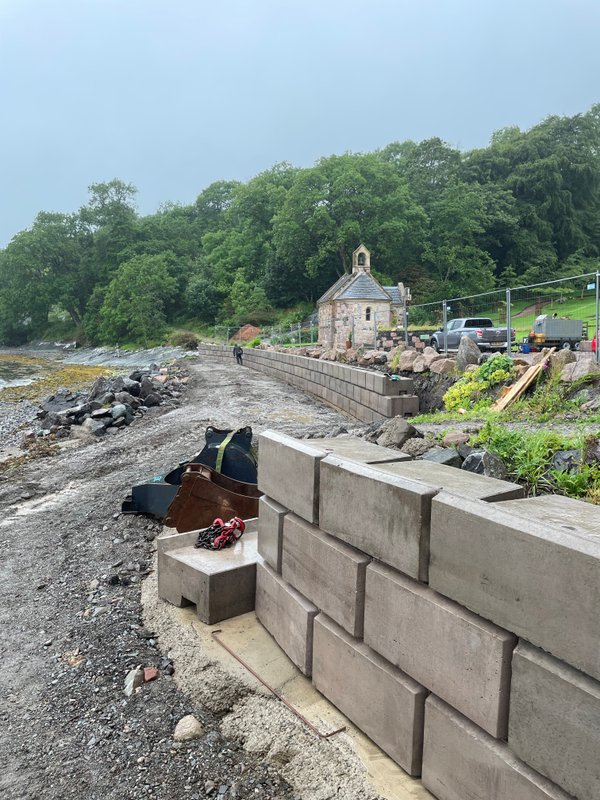Retainer Rock — Elite Precast Concrete