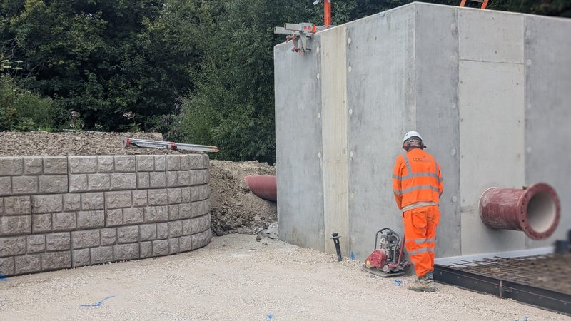 Retainer Rock — Elite Precast Concrete