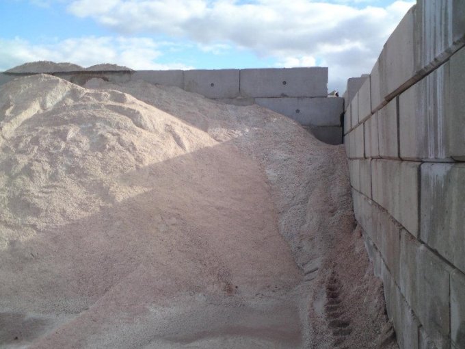 Salt Barn Installation — Elite Precast Concrete