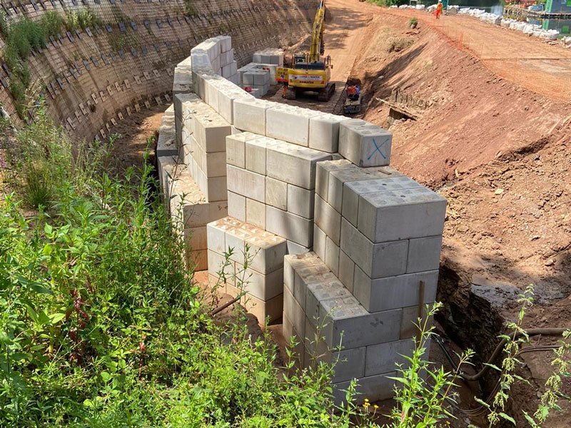 Weir Installations — Elite Precast Concrete