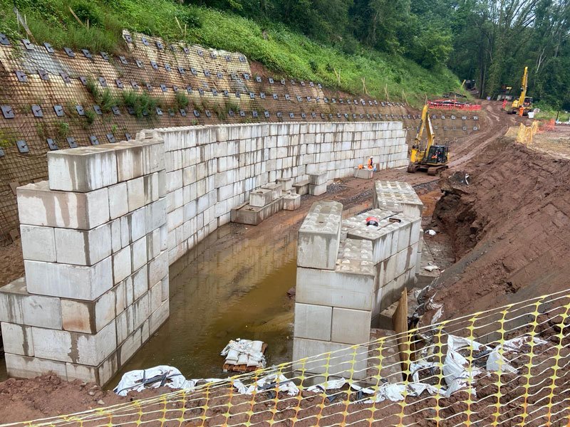 Weir Installations — Elite Precast Concrete