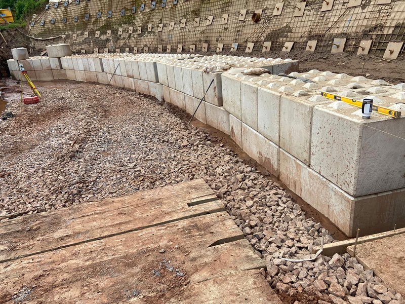 Weir Installations — Elite Precast Concrete