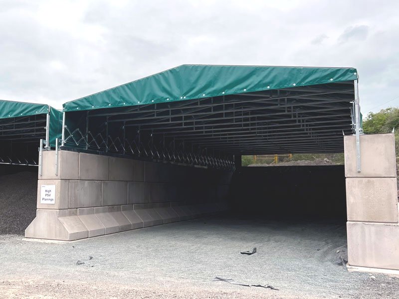 Benefits of reducing water logging in material storage and water management within the UK Quarrying Industry