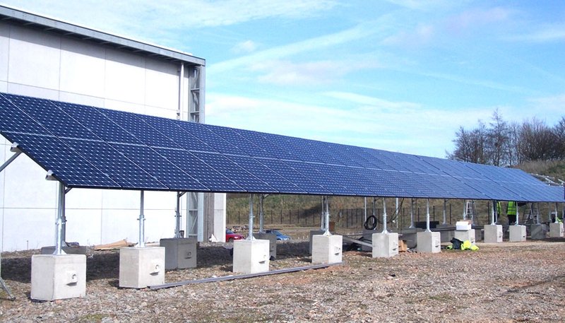 Keeping solar panels secure