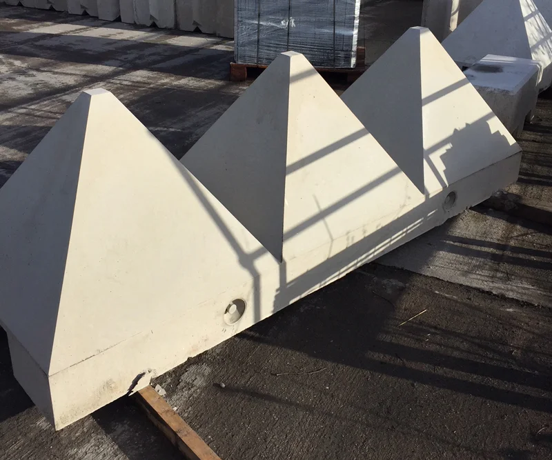 What are Tank Trap Pyramid Barriers (TTPBs / Dragon's Teeth)?