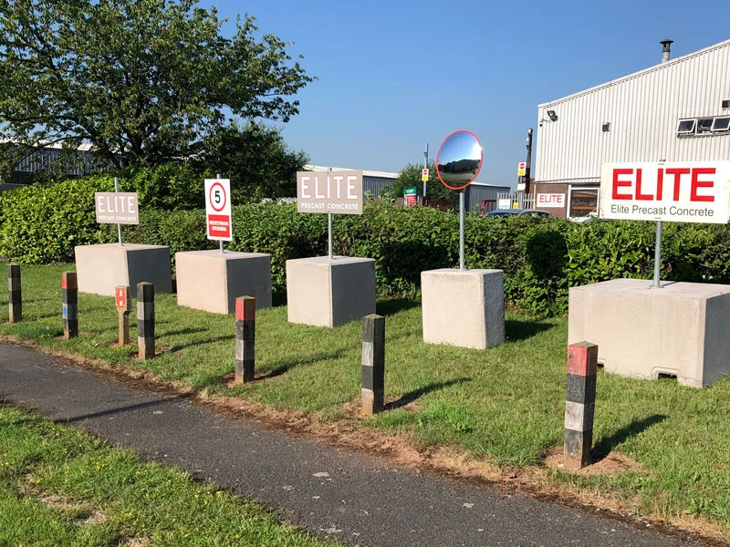 Counterweight Blocks for Street Lighting and Signage Bases