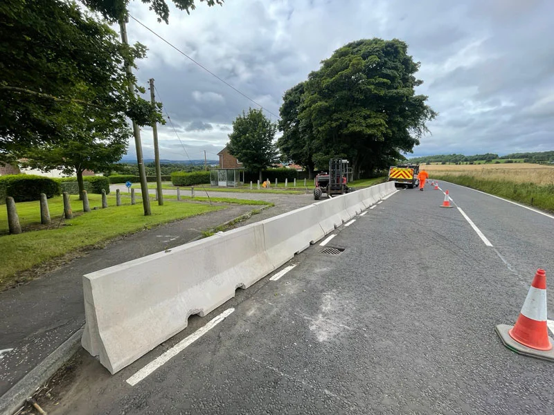 What are Jersey Barriers?