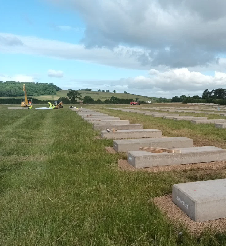 Concrete Blocks for Solar Installations